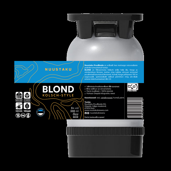Nuustaku BLOND-Ale-5%-Vaat 20L